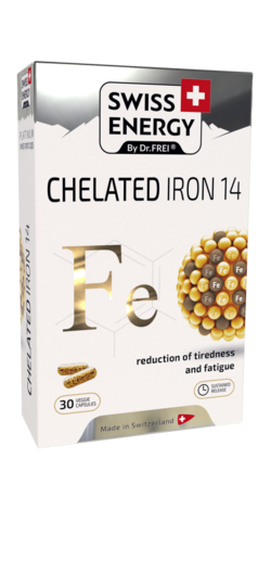 CHELATED IRON 14 Железо (в виде бисглицината железа) 14 мг