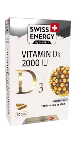 VITAMIN D3 2000 IU Витамин D3 50 мкг (2000 МЕ)