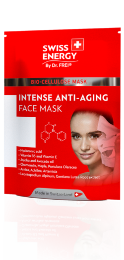 Intensive Anti-Aging Face Mask Hyaluronic acid + Vitamins B3, E + Omega 3,6 +Jojoba and Apricot kernel oils