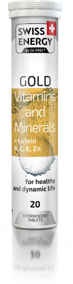 GOLD Vitamins and Minerals + Lutein