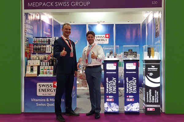 Swiss Energy at VitaFoods Asia 2018