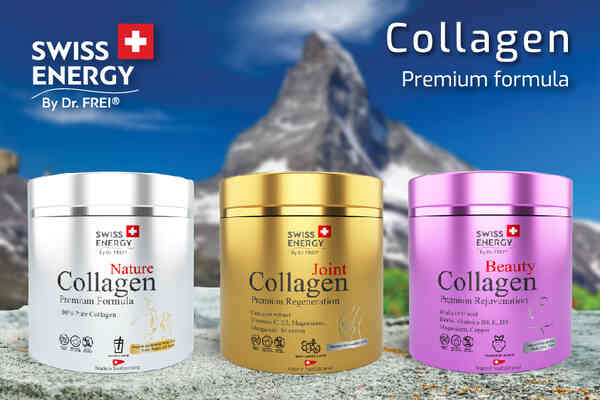 Swiss Cow Collagen produced by Swiss Energy!